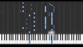 Pokemon RedBlueYellow  Oaks Research Labanimeeasy piano tutorialSynthesiaHD [upl. by Stanway]