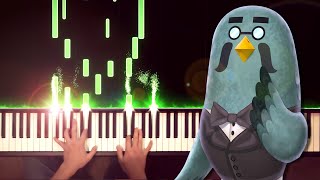 Animal Crossing The RoostBrewsters Theme Piano Lullaby Variations [upl. by Darryl]