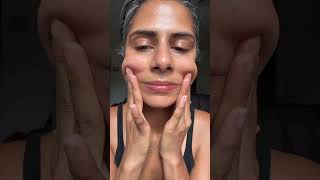 Anti aging Ayurvedic massage with no tools and just your fingers Repeat each movement 3 times [upl. by Orlanta]