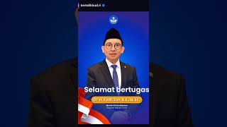 mendikbudristek kemendikbud mendikbud abdulmuti mentripendidikan kabinetmerahputih prabowo [upl. by Lee989]