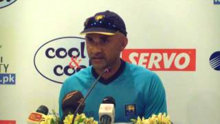 Marvan Atapattu talks to reporters  2nd Test match Day 3  Pakistan tour of Sri Lanka 2014 [upl. by Ynohtona]