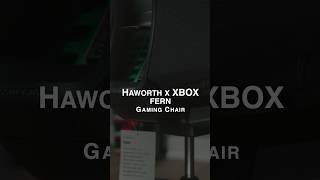 Haworth x XBOX Fern gaming chair  haworthathome myhaworth xbox rickeearts gamingchair [upl. by Khudari242]