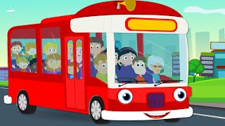 Wheels On The Bus Poem  Nursery Rhyme Song And Children Rhymes [upl. by Semmes]