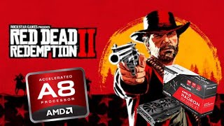 RX 6500 XT  AMD A87600  Red Dead Redemption 2  GAMEPLAY [upl. by Ocinemod]