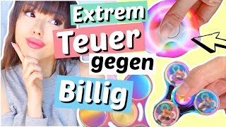 FIDGET SPINNER HYPE 😳 extrem teuer gegen billig im Vergleich  ViktoriaSarina [upl. by Clarissa545]