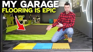 DIY quotEasy to Fitquot Garage Flooring [upl. by Niliac]