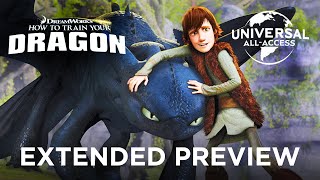 How To Train Your Dragon  Scariest Moment Of His Life  Extended Preview [upl. by Flory]