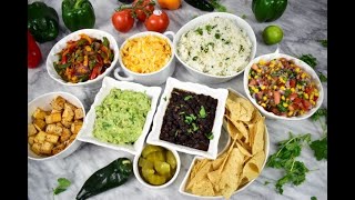 Chipotle Inspired Vegetarian Burrito Bowl Recipe [upl. by Searby]