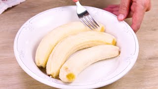 Das beste HaferflockenBananen Rezept für ein gesundes Frühstück Keine Butter kein Kneten [upl. by Wirth506]