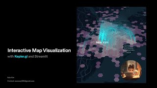 Udemy Course Interactive Map Visualization with Kepler GL and Streamlit [upl. by Nylrats]