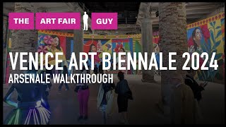 VENICE BIENNALE 2024  FULL ARSENALE WALKTHROUGH [upl. by Anilra]