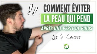 Pourquoi la peau peut pendre après une perte de poids Comment éviter que la peau se détende [upl. by Robillard344]