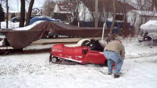 1993 SkiDoo Plus Drag Sled 3 [upl. by Fennelly]