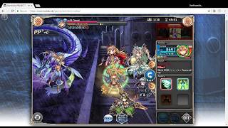 Kamihime PROJECT R  Ragnarok Tiamat Wind Team Solo No Elixir [upl. by Ninazan746]