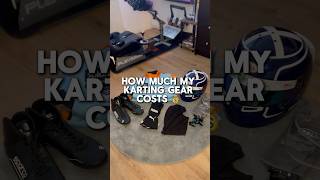 How much my Karting gear costs gokartracing f1 gokart gokarts karting howto kartlife gopro [upl. by Gambrell989]