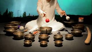 30 Minutes of Tibetan Singing Bowls Unwind and Meditatesingingbowlmeditationmusicsoundbathssleep [upl. by Gavrielle836]