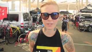 Race Commentary Red Hook Crit Barcelona with Kelli Samuelson [upl. by Eibrik]