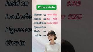 Phrase Words vs Regular Words丨常用动词对应的高级短语动词learnenglishdaily spokenenglish realenglish [upl. by Leslie965]