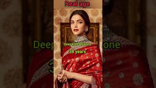 Bollywood popular actress with their real life age reallife newvideo actress bollywood real [upl. by Aleekahs]