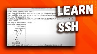 Learn SSH In 6 Minutes  Beginners Guide to SSH Tutorial [upl. by Walston]