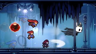 Hollow Knight  Speedrunner vs 4 Hunters from Celeste [upl. by Salema853]