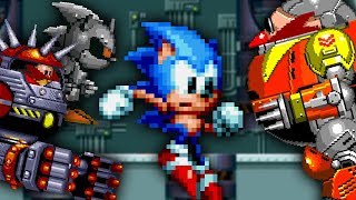 Sonic Mania  Classic Final Bosses  Walkthrough [upl. by Ytsirhc]