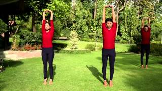 Tadasana Palm Tree Posture [upl. by Dagney]