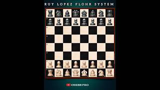 RUY LOPEZ Flohr System EXPLAINED [upl. by Huei]