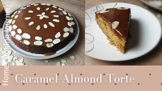 How to Make a Caramel Almond Torte  Swedish Caramel Cake [upl. by Scrivings]