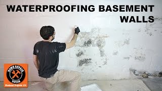 Waterproofing Basement Walls with DRYLOK® Paint  by Home Repair Tutor [upl. by Slrahc810]