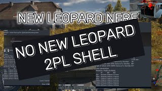 Missing Leopard 2pl Shell  Leopard Nerf War Thunder [upl. by Nasah]