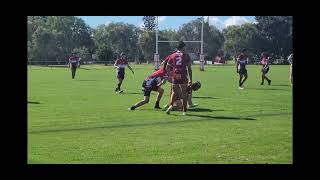 Redcliffe Dolphins U15 div 2 vs Browns Plains U15 div 2 26th March 2024 [upl. by Kcira]