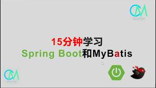 15分钟学习Spring Boot和MyBatis SpringBoot MyBatis [upl. by Novahc]