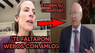 NO SE LA CREÍA CONDUCTORA DE TV LE PONE ARRASTRADA A KEN SALAZAR POR C0BARDE Y OCULTAR ESTO [upl. by Stockmon]