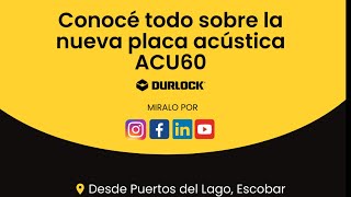 Conoce la nueva placa acustica ACU60 [upl. by Lorena]