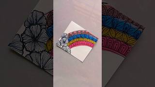 Draw an easy mandala art 🌸art mandala mandalaart painting shorts shortsvideo [upl. by Kimmy]