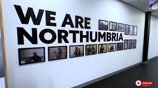 Northumbria University Open Day Campus Tour [upl. by Leinnad]