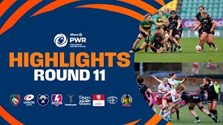 Round 11 Highlights  Allianz Premiership Womens Rugby 2324 [upl. by Ettesoj114]