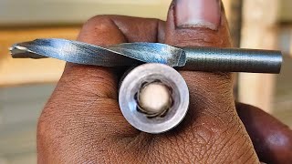 How to Make the barrel rifling groove using the broaching techniqueCreative idea [upl. by Im]