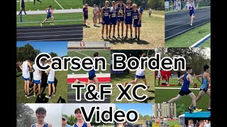 Carsen Bordens TampF XC video [upl. by Vizza202]