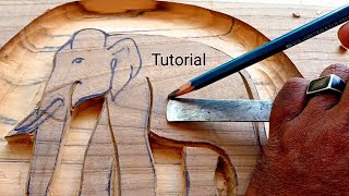 Beginners wood art tutorial  UP wood art [upl. by Anairo]