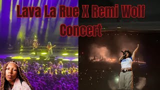 LAVA LA RUE X REMI WOLF CONCERT [upl. by Attekahs]