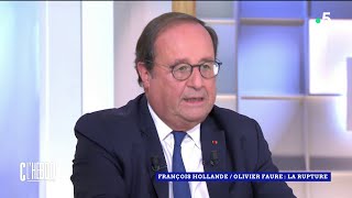 Qui pourra sauver le Parti Socialiste   François Hollande  C l’hebdo  26102024 [upl. by Alroi]