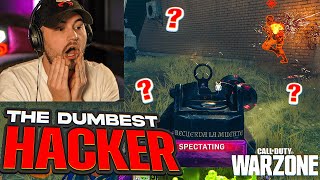 SPECTATING the DUMBEST HACKER in Warzone Season 6 [upl. by Lonyer]