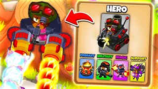 Primary  Military  Magic  Support VS Dummy Boss BTD 6 [upl. by Alehc]