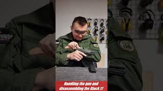 How to Safe Handling the gun and assembly Glock 17  DefendoGym [upl. by Cordelia]