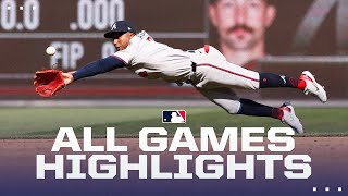 Highlights from ALL GAMES for 2nd day of MLB action BravesPhillies Opening Day and more [upl. by Aran162]