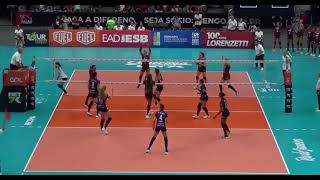 Brionne Butler  Osasco vs SESC RJ  Volleyball Highlights [upl. by Azitram]