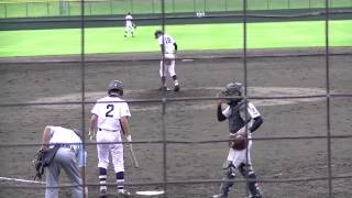 神戸弘陵ｖｓ洲本（２０１３秋季兵庫県大会・１回戦） ５回裏 [upl. by Sidra]