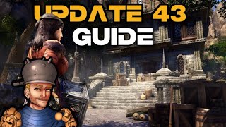 ESO Update 43 Q3 Guide Vampire Rework Housing Update Infinite Archive drop changes and more [upl. by Illil]